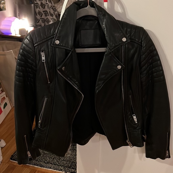 All saints Papin biker jacket - Picture 3 of 6